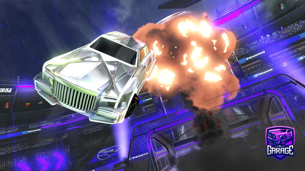 A Rocket League car design from Murlo