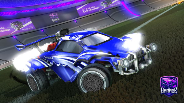 A Rocket League car design from dannybaulch