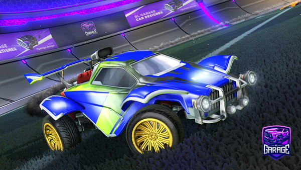 A Rocket League car design from Pietim