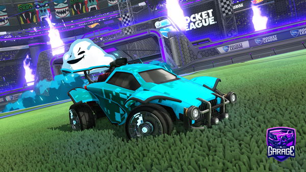 A Rocket League car design from ruled_by_smera