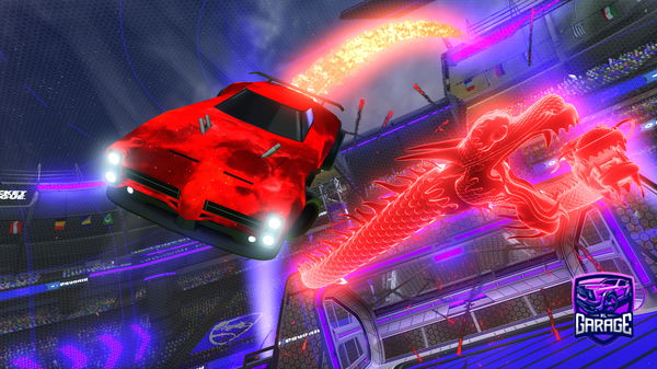 A Rocket League car design from Syhixx22