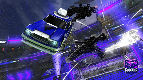 A Rocket League car design from Ilan27