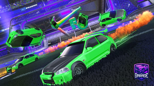 A Rocket League car design from Pezboy009