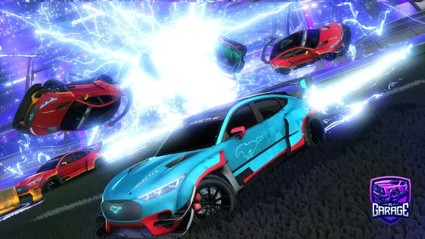 A Rocket League car design from Icerhound88