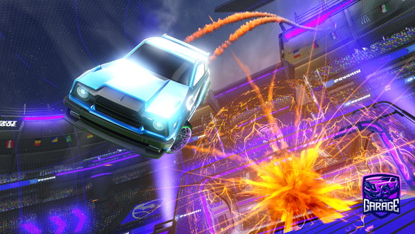 A Rocket League car design from NikokoRL