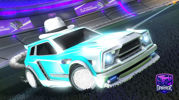 A Rocket League car design from Dxrk_On144Hz