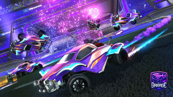 A Rocket League car design from Vulka