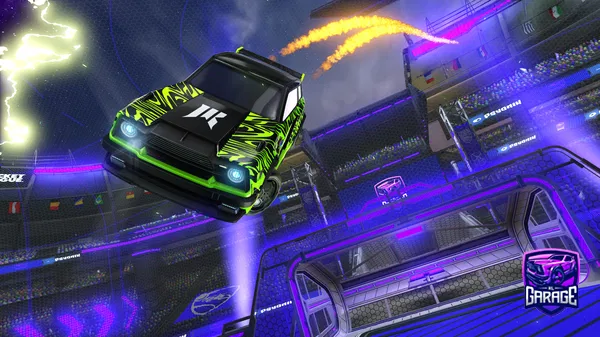 A Rocket League car design from Mythalieon