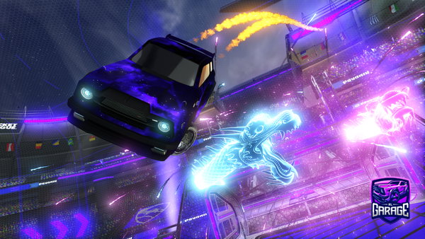 A Rocket League car design from r0nald07