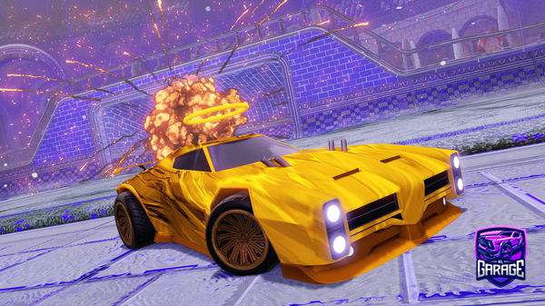 A Rocket League car design from Ayadsuper