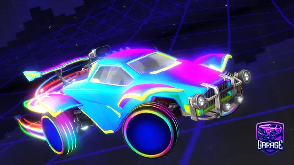 A Rocket League car design from Walenx
