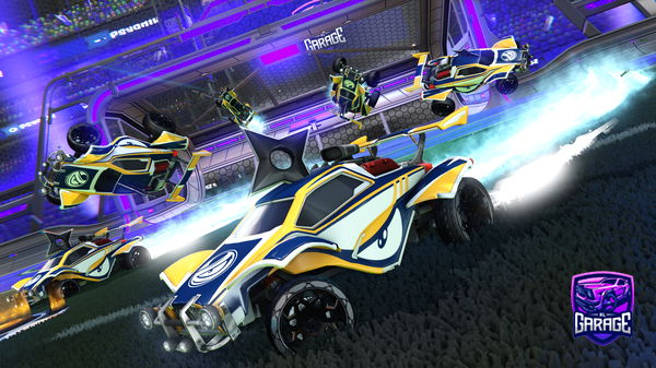 A Rocket League car design from Limppuliam