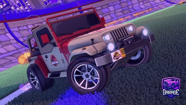 A Rocket League car design from Auroa