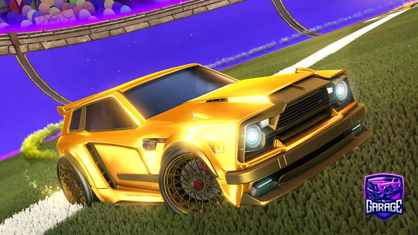 A Rocket League car design from YoungMarmot991