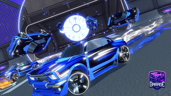 A Rocket League car design from Chugarson