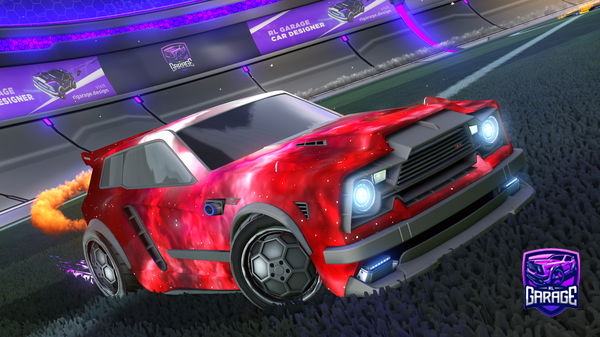 A Rocket League car design from xBlack1907