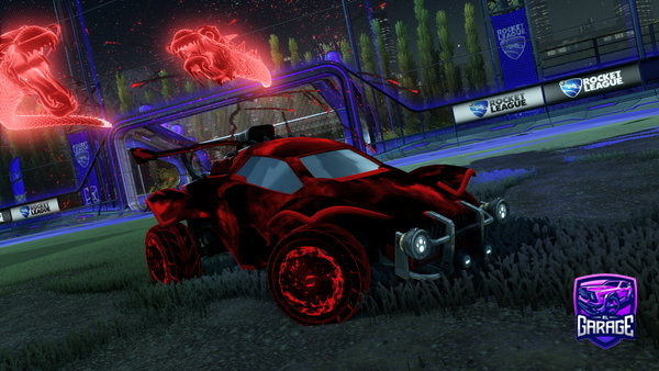 A Rocket League car design from Freakgamer_K2