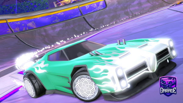A Rocket League car design from Ljgames