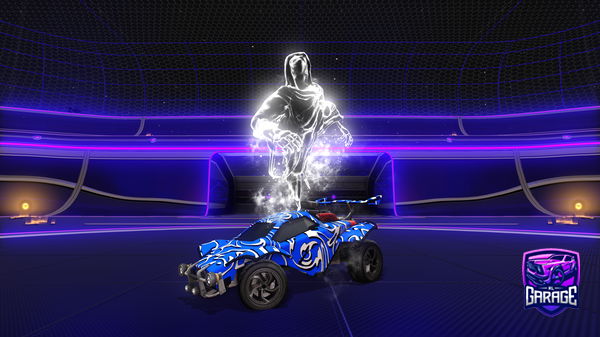 A Rocket League car design from RL_ghostninja