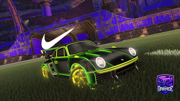 A Rocket League car design from pecehnz