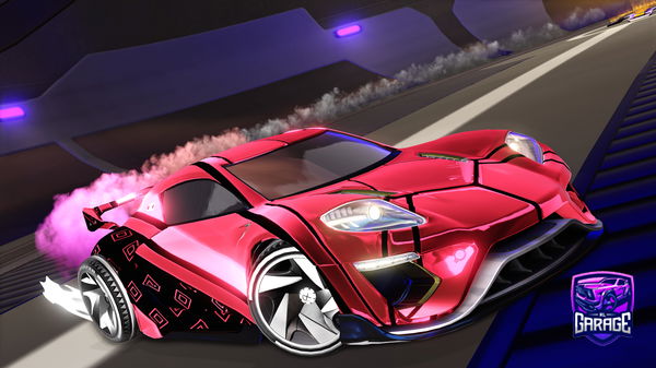 A Rocket League car design from P1LM
