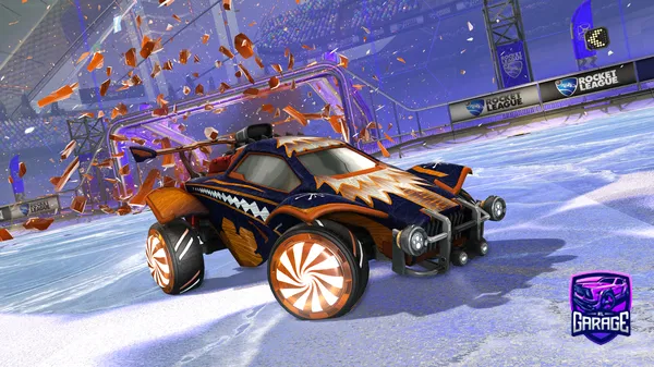 A Rocket League car design from thegatherer