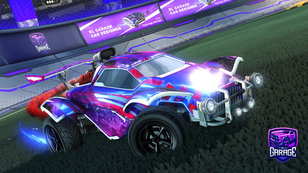 A Rocket League car design from -GHXSTLY-