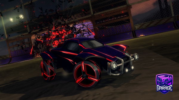 A Rocket League car design from TeslaBeats