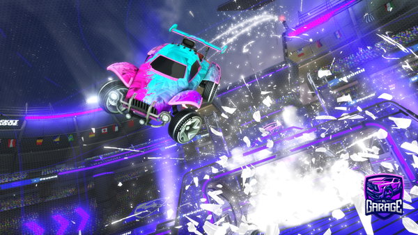 A Rocket League car design from trolex22