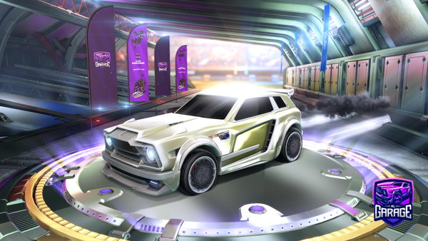 A Rocket League car design from kokepirey