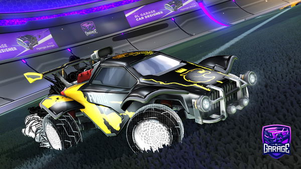 A Rocket League car design from jurucutudd