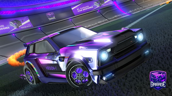 A Rocket League car design from Staggo