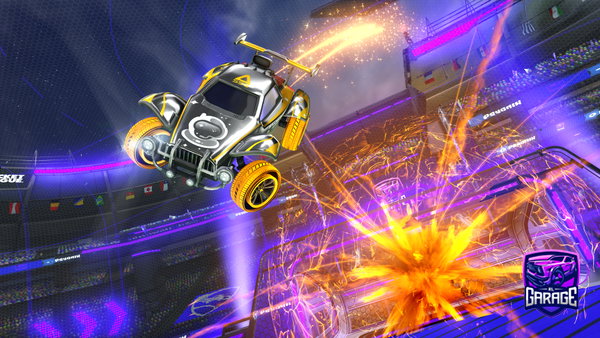A Rocket League car design from Lemonzaki
