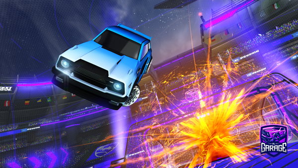 A Rocket League car design from snxpzy