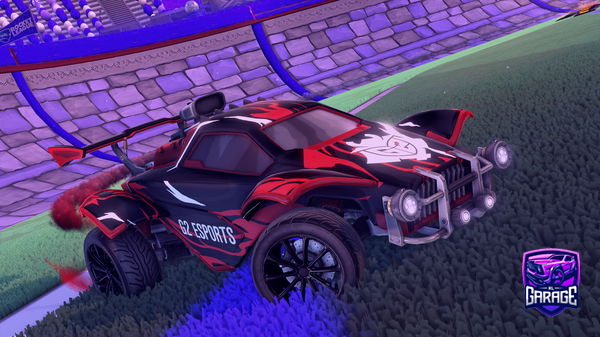 A Rocket League car design from galactcdrt