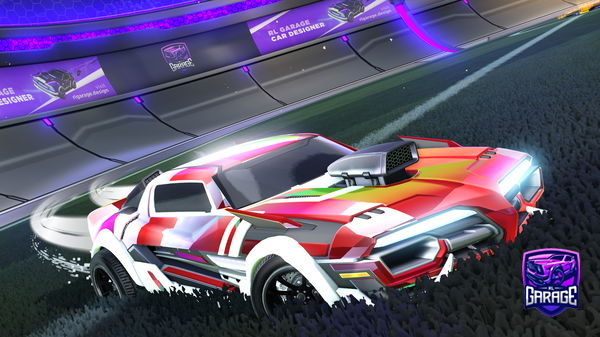 A Rocket League car design from Indiewowow9wowpw