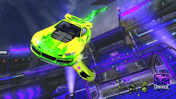 A Rocket League car design from SCSTANDUP