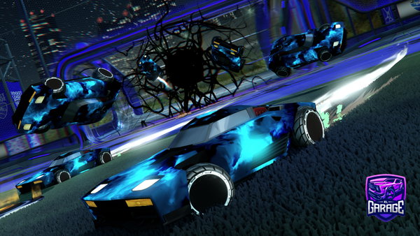 A Rocket League car design from MissWizz