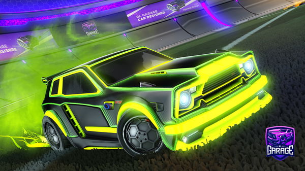 A Rocket League car design from carmylop