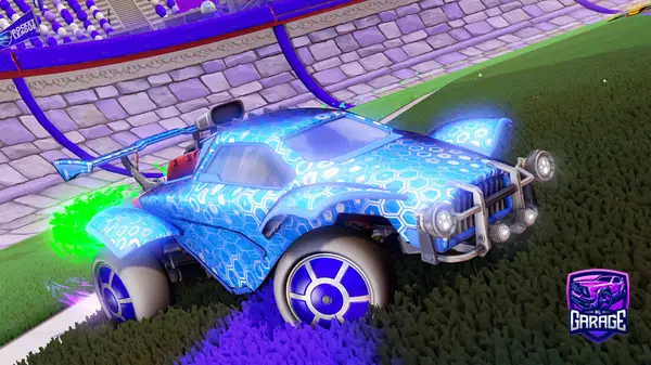 A Rocket League car design from leoshredz