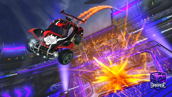 A Rocket League car design from Nookiy