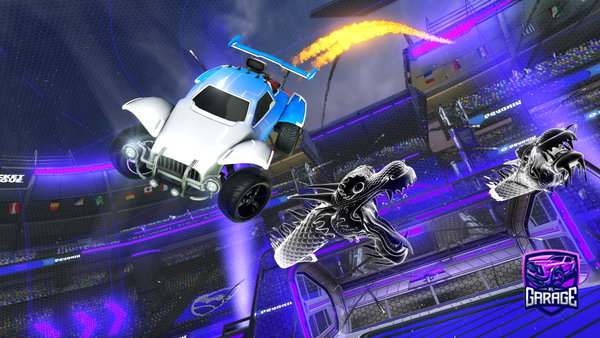 A Rocket League car design from Curry308252