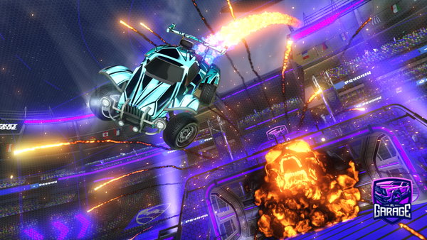 A Rocket League car design from goalcrasher2