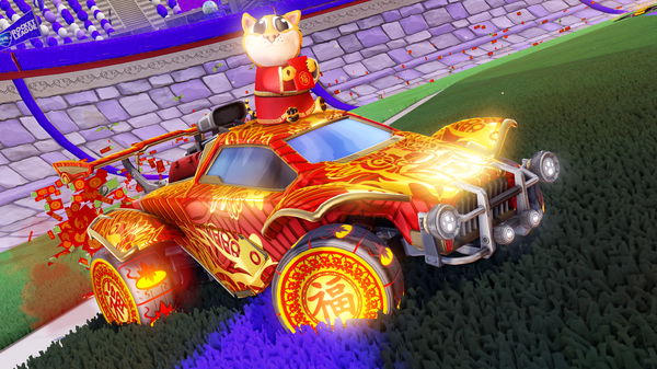 A Rocket League car design from MisterMelon