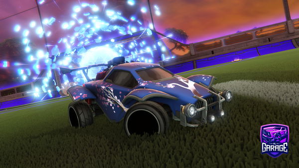 A Rocket League car design from TTV_Doggomaster