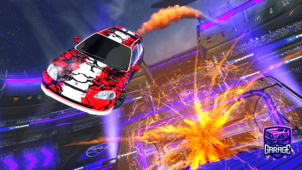 A Rocket League car design from erik20002