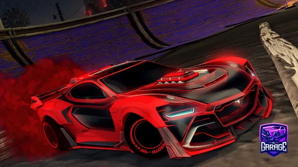 A Rocket League car design from Lbern