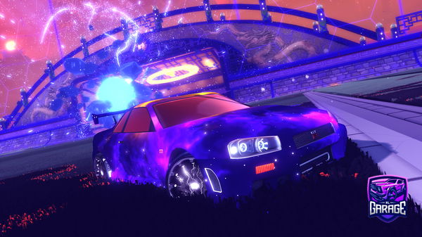 A Rocket League car design from hygt