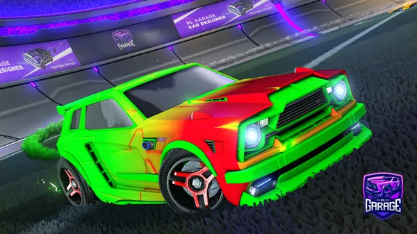 A Rocket League car design from McBigTony
