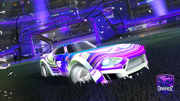 A Rocket League car design from Pstrosam1